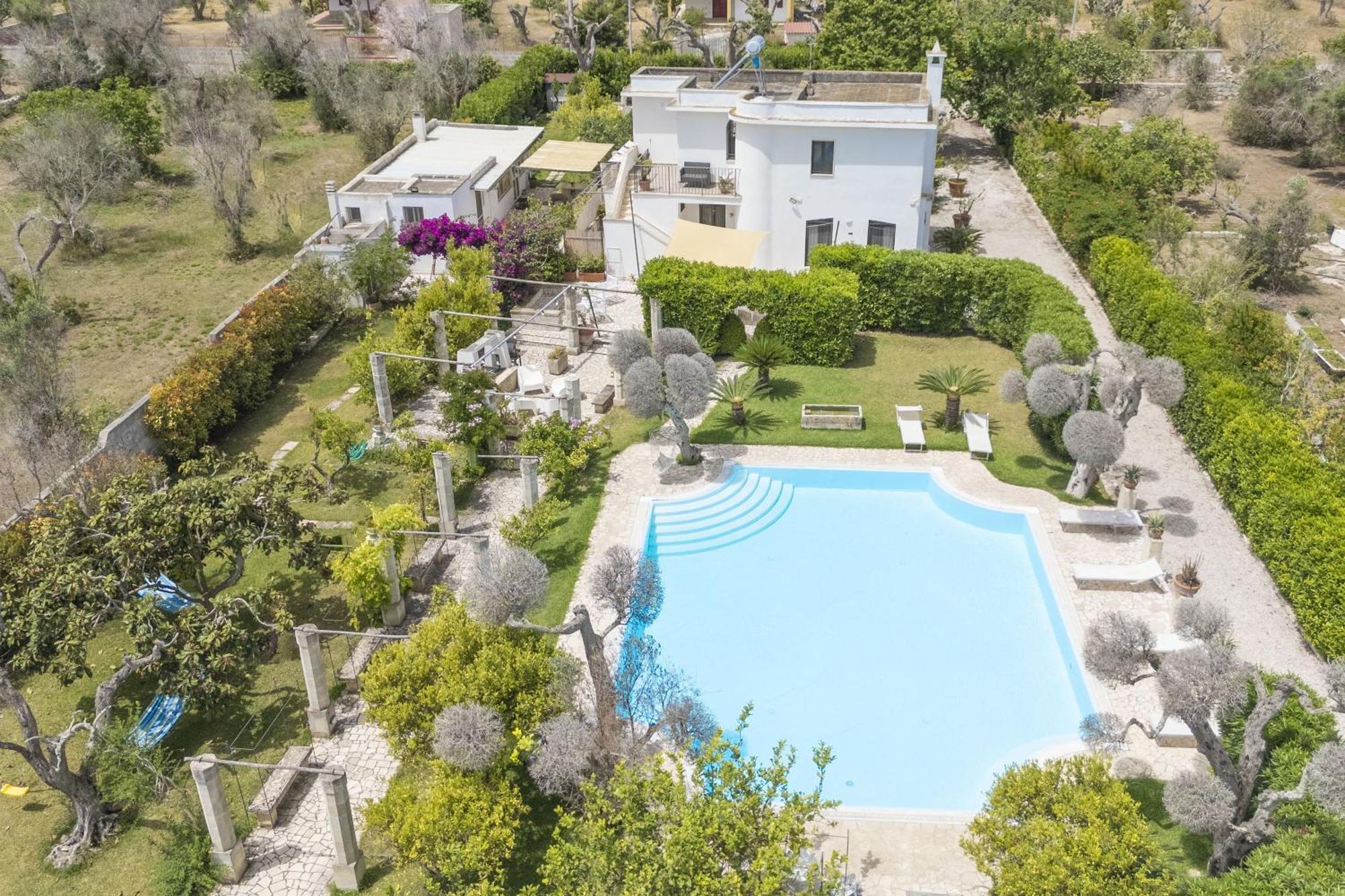 Villa Lisa Garden And Pool - Happy Rentals Melendugno Ngoại thất bức ảnh